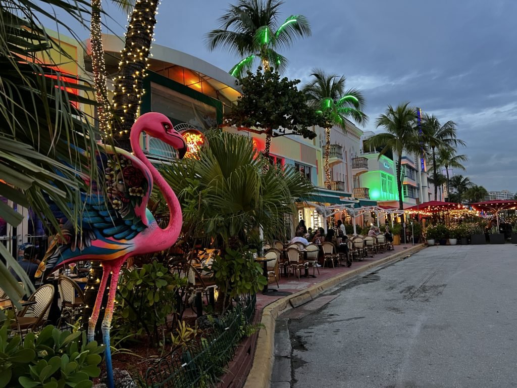 Ocean Drive Miami, Flamingo