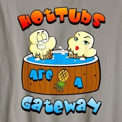 hot tubs are a upside down pineapple gateway swinger t shirt