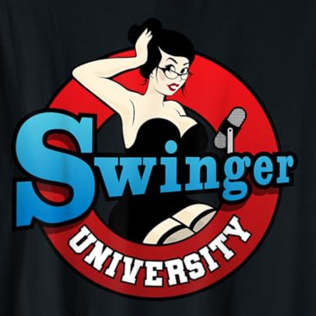 Swinger University tshirt retro Logo Alumni