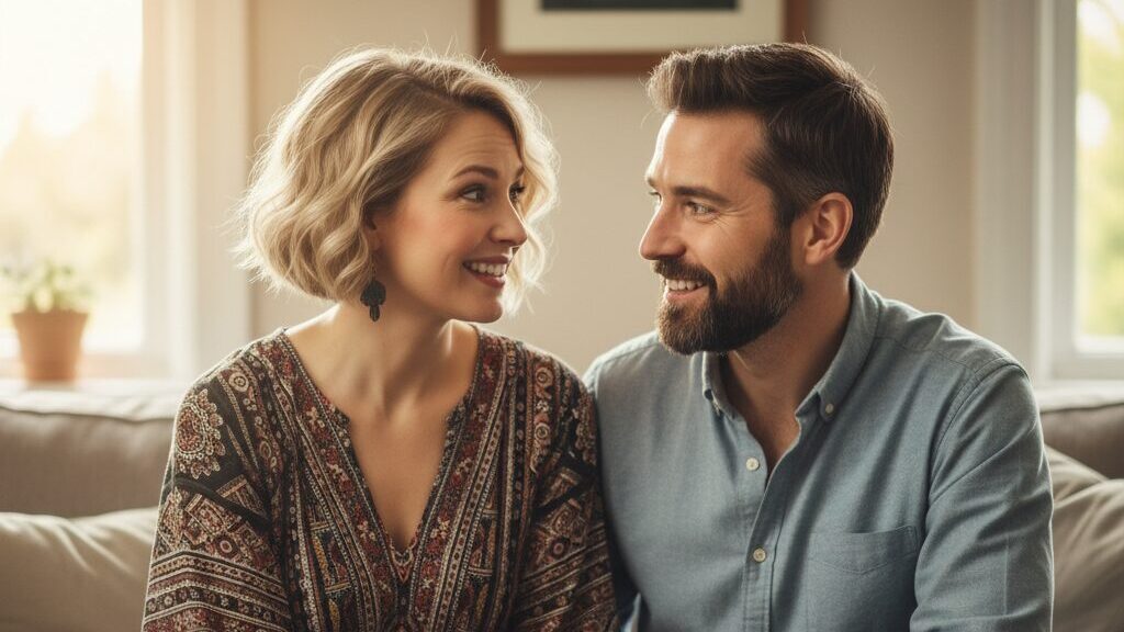 How to Get Started Swinging: A Fearless Beginner's Guide for 2026 11 A nervous but excited couple talks about how to get started swinging