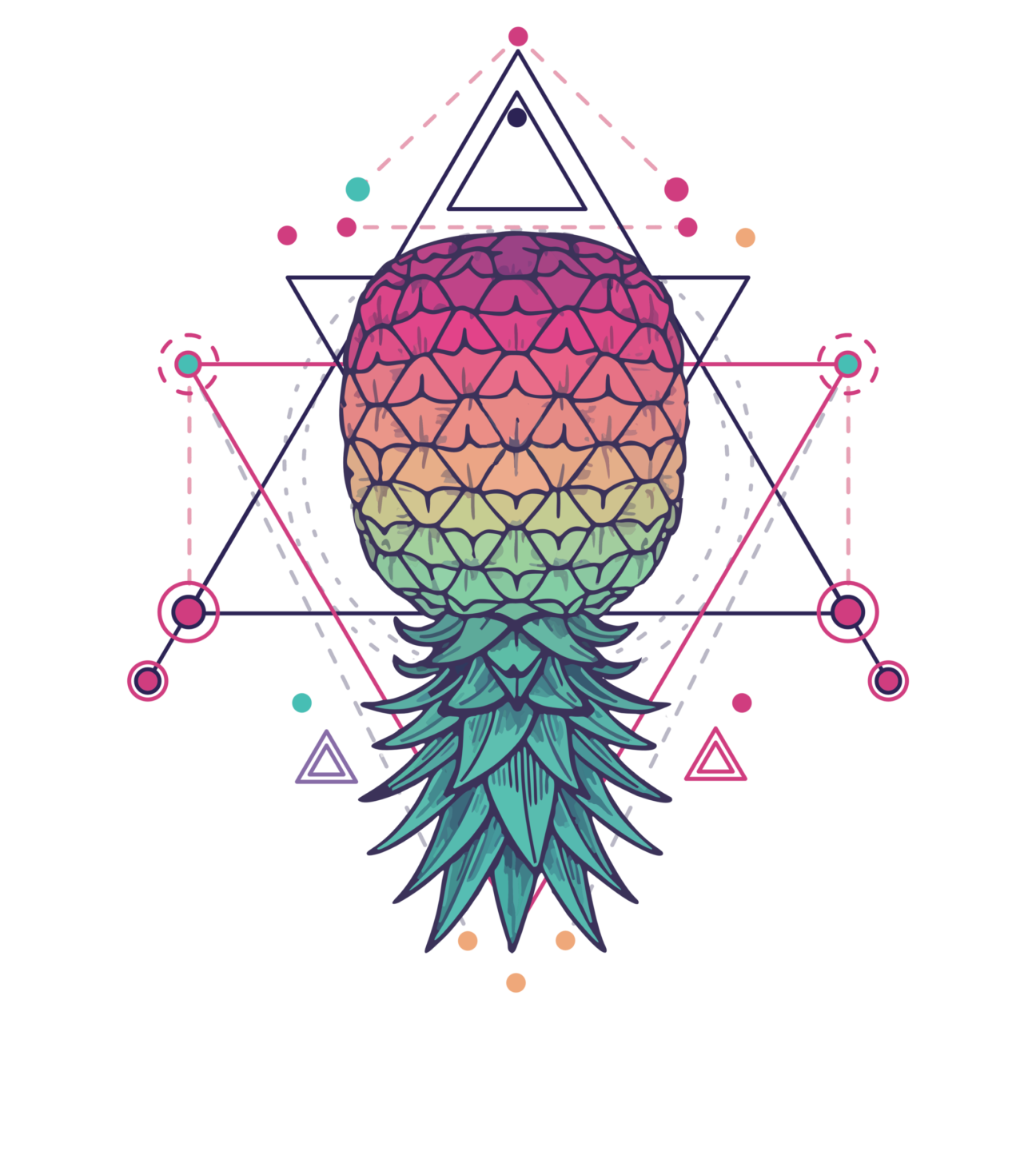 Chakra pineapple